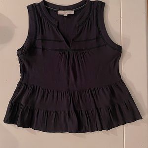Navy Blue Loft XS Swing Top